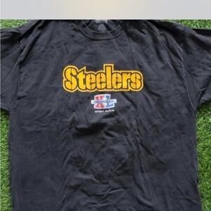 Vintage Steelers Black T-Shirt